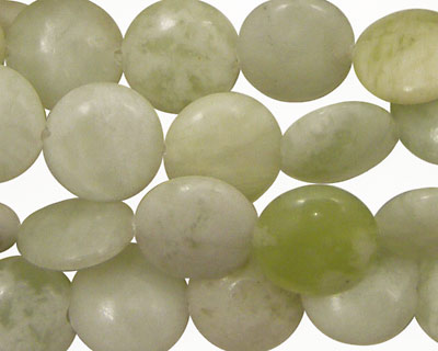 Peace Jade Puff Coin 12mm