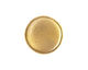 Nunn Design Antique Gold (plated) Crest Circle Tag 20.5mm