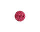 Fuchsia Pave Round 12mm (1.5mm hole)