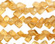 Citrine Faceted Dancing Pillow 8-9mm