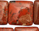 Brecciated Jasper Puff Square 30mm