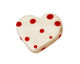 Jangles Ceramic White Small Heart 27-28mm