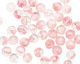Czech Glass Crystal/Light Pink Round 6mm