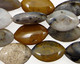 Rainbow Crazy Lace Agate Horse Eye 19x12mm