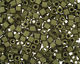 TOHO Matte Dark Olive Cube 3mm Seed Bead