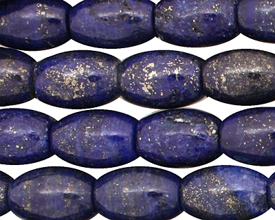 Afghanistan Lapis Rice 14x10mm