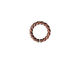 Nunn Design Antique Copper (plated) Large Rope Jump Ring 12mm