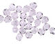 Czech Fire Polished Glass Alexandrite Round 6mm