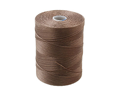 C-Lon Cocoa Micro (.12mm) Bead Cord