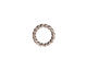 Nunn Design Antique Silver (plated) Large Rope Jump Ring 12mm