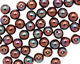 Czech Glass Luster Metallic Amethyst Round 6mm
