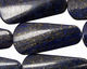 Lapis Twisted Fan 37x16mm