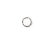 Rustic Charms Sterling Silver Round Flat O Ring 8mm