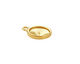 TierraCast Gold (plated) Faceted Drop 14x17mm