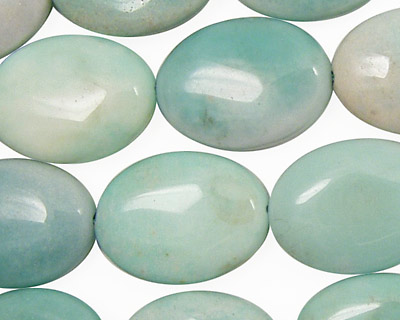 China Variscite Flat Oval 20x15mm