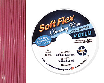 Soft Flex Pink Tourmaline .019