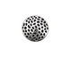 Pewter Textured Disk 17mm