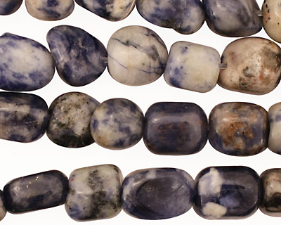 Dumortierite Tumbled Nugget 4-12x8-9mm