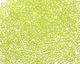 TOHO Transparent Rainbow Lime Green Round 11/0 Seed Bead