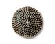 TierraCast Antique Brass (plated) Hammertone Disk 25mm