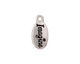 TierraCast Antique Silver (plated) Imagine Charm w/ Glue In10x20mm