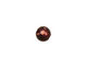 Missficklemedia Patinated Violet Smooth Round 8mm
