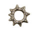 Green Girl Pewter Sun Rock 27mm