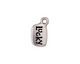 TierraCast Antique Silver (plated) Lucky Charm w/ Glue In 10x17mm