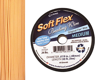 Soft Flex Citrine .019