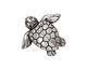 Green Girl Pewter Baby Honu Pendant 27x25mm