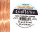 Soft Flex Non-Tarnish Copper Craft Wire 24 gauge, 20 yards