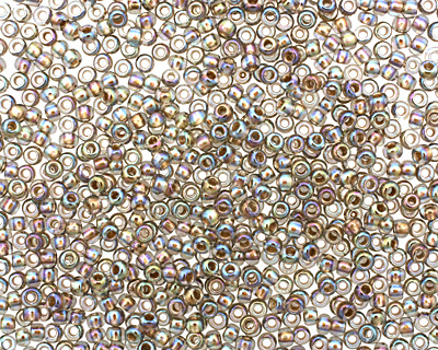 TOHO Rainbow Black Diamond (with Gold Lining) Round 11/0 Seed Bead