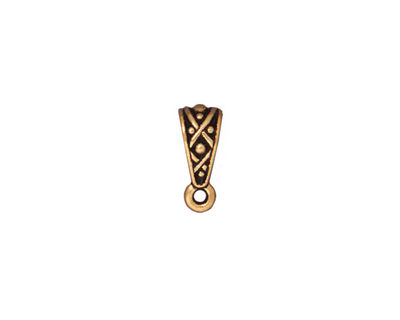 TierraCast Antique Gold (plated) Legend Bail 5x12mm