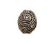 Green Girl Pewter Swirly Pebble 20x17mm
