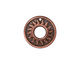 TierraCast Antique Copper (plated) Del Sol Ring 19mm