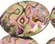 Abalone Flat Oval Graduated 28-49x20-35mm
