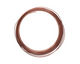 Soft Flex Non-Tarnish Antique Copper Half Round Craft Wire 18 gauge, 7 yards