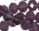 Amethyst Crystal Faceted Rondelle 14mm
