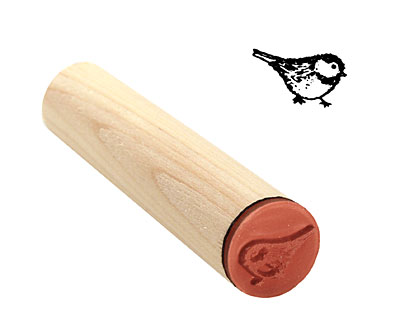 Baby Bird Mini Rubber Stamp 9x15mm