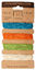Bright Hemp Twine 10 lb, 42 ft x 4 colors