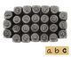 Pinafore Lowercase Letters Metal Stamp Set 2.5mm