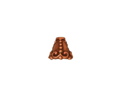 TierraCast Antique Copper (plated) Heirloom Cone 8x9mm