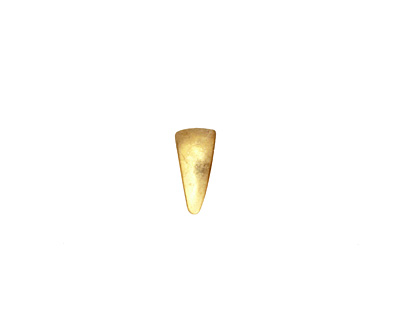 Satin Hamilton Gold (plated) Pinch Bail 4x9mm
