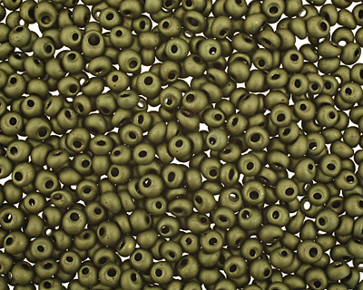 TOHO Matte Dark Olive Magatama 3mm Seed Bead