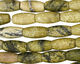 Yellow Turquoise Rice 15x8mm