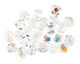 Czech Fire Polished Glass Crystal AB Round 6mm