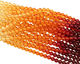 Resin Amber Round 4mm