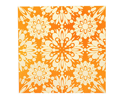 Lillypilly Orange Kaleidoscope Anodized Aluminum Sheet 3