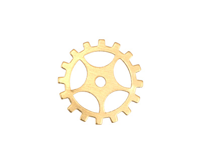 Brass Sectioned Gear 19mm
