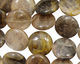 Black Sunstone Puff Coin 15mm